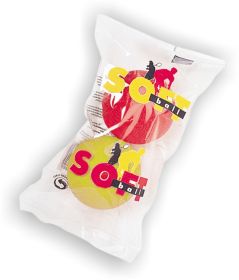Míček soft barevný 2 ks v sáčku 7 cm MONDO