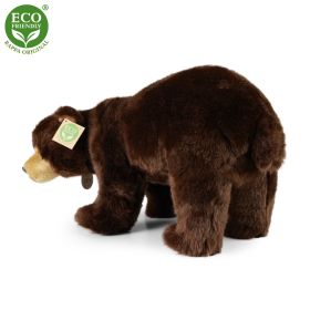 Plyšový medvěd hnědý stojící 40 cm ECO-FRIENDLY RAPPA