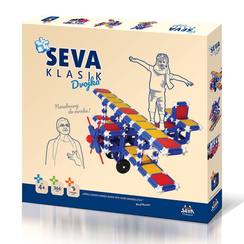 Stavebnice Seva Klasik Dvojka Beneš a Lát
