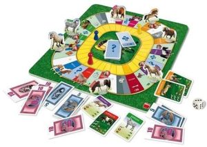 Hra Dostihy a sázky JUNIOR DINO Toys