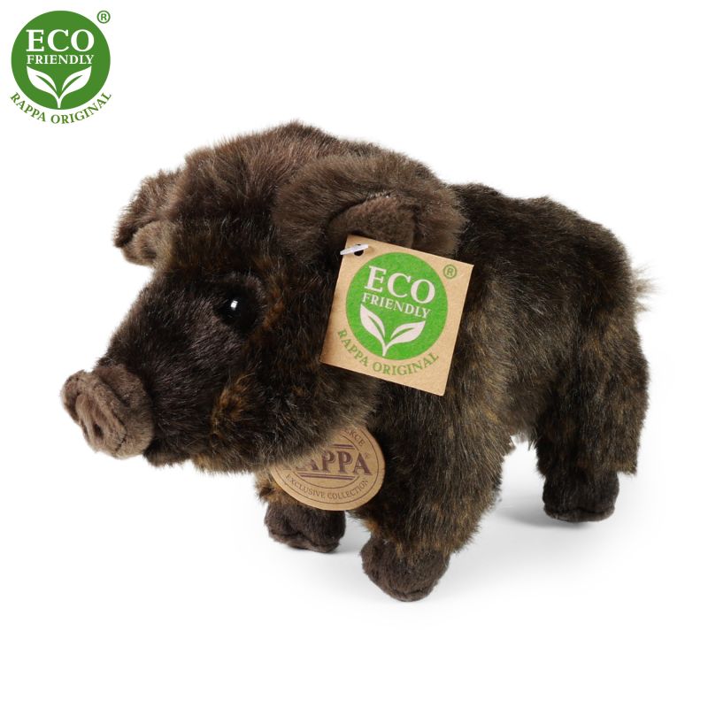 Plyšové prase divoké 20 cm ECO-FRIENDLY RAPPA