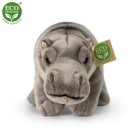 Plyšový hroch stojící 30 cm ECO-FRIENDLY RAPPA