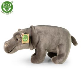 Plyšový hroch stojící 30 cm ECO-FRIENDLY RAPPA