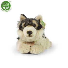 Plyšový vlk ležící 35 cm ECO-FRIENDLY RAPPA