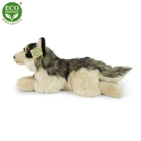 Plyšový vlk ležící 35 cm ECO-FRIENDLY RAPPA