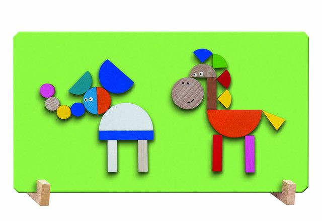 Puzzle magnetické - ZOO Detoa