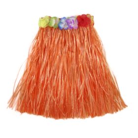 Sukně Havaj dětská 45 cm oranžová RAPPA