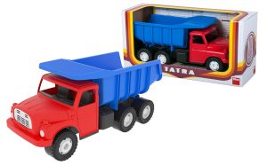 Auto Tatra 148 modro-červená plastová 30cm DINO Toys