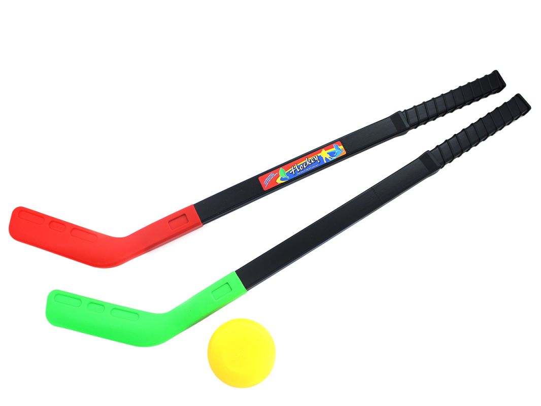 Hokejky s pukem 70 cm 2 ks v balení RAPPA