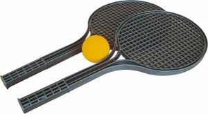 Soft tenis černý + 1 míček RAPPA