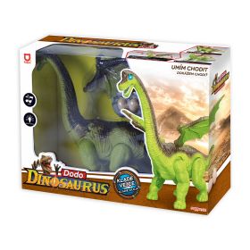 Chodící dinosaurus DODO se zvukem a světlem RAPPA
