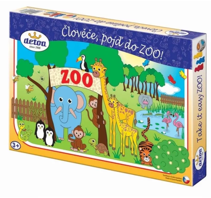 Hra Člověče pojď do ZOO Detoa