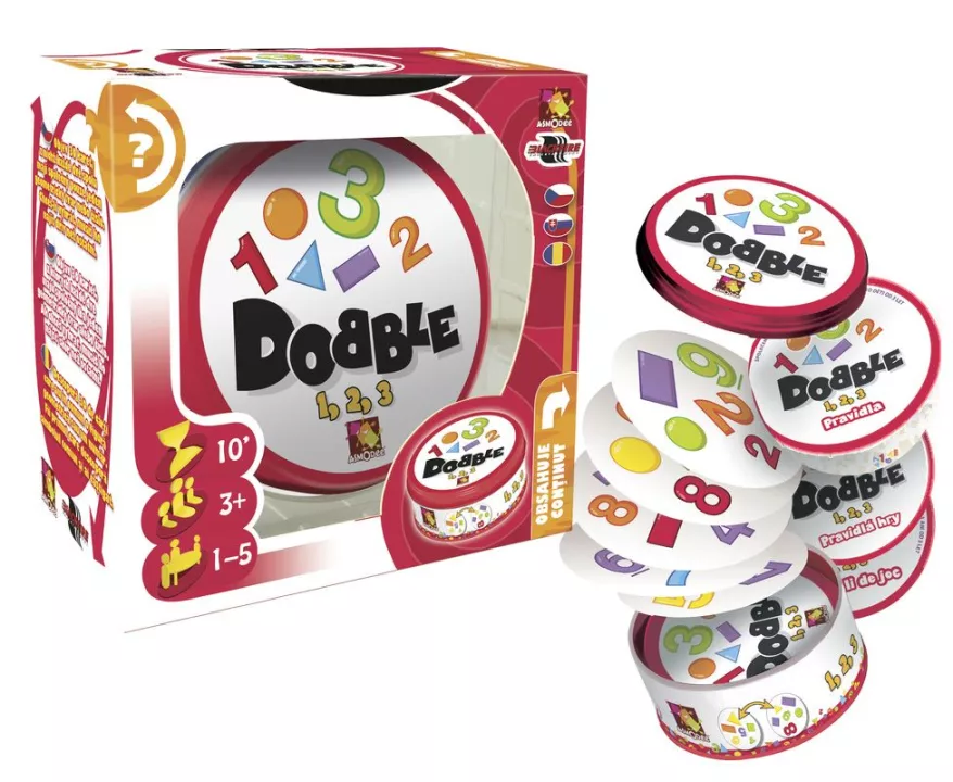 Hra Dobble 1-2-3 Asmodee