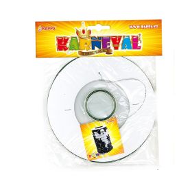 Lampion černý Halloween duch 15 cm RAPPA