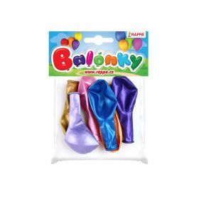 Nafukovací balónek metalický 30 cm 5 ks RAPPA