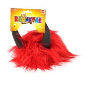 Paruka čert červená s rohy RAPPA