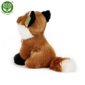 Plyšová liška sedící 18 cm ECO-FRIENDLY RAPPA