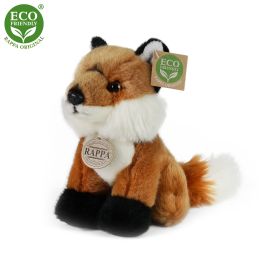 Plyšová liška sedící 18 cm ECO-FRIENDLY