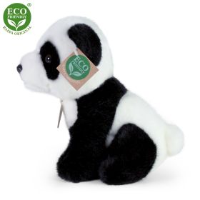 Plyšová panda sedící 18 cm ECO-FRIENDLY RAPPA