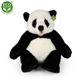 Plyšová panda sedící 46 cm ECO-FRIENDLY RAPPA