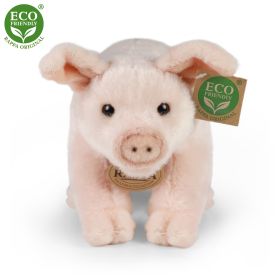 Plyšové prase domácí 20 cm ECO-FRIENDLY RAPPA
