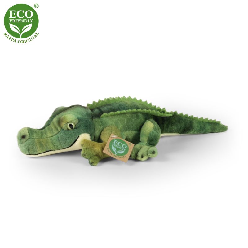 Plyšový krokodýl 34 cm ECO-FRIENDLY RAPPA