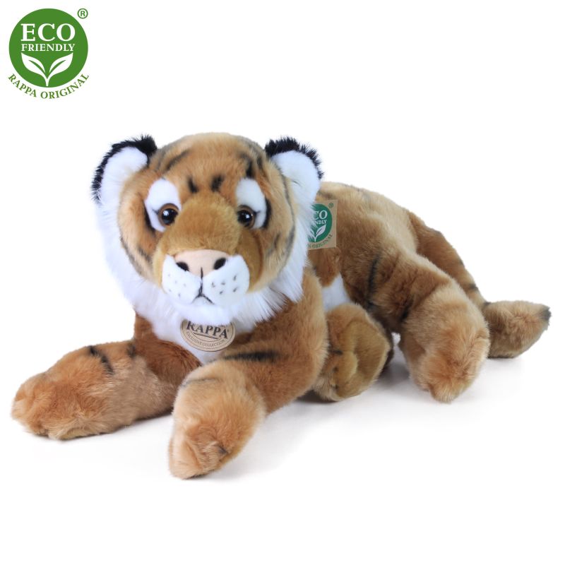 Plyšový tygr ležící 36 cm ECO-FRIENDLY RAPPA