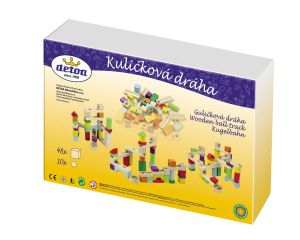 Dráha kuličková dřevěná Detoa