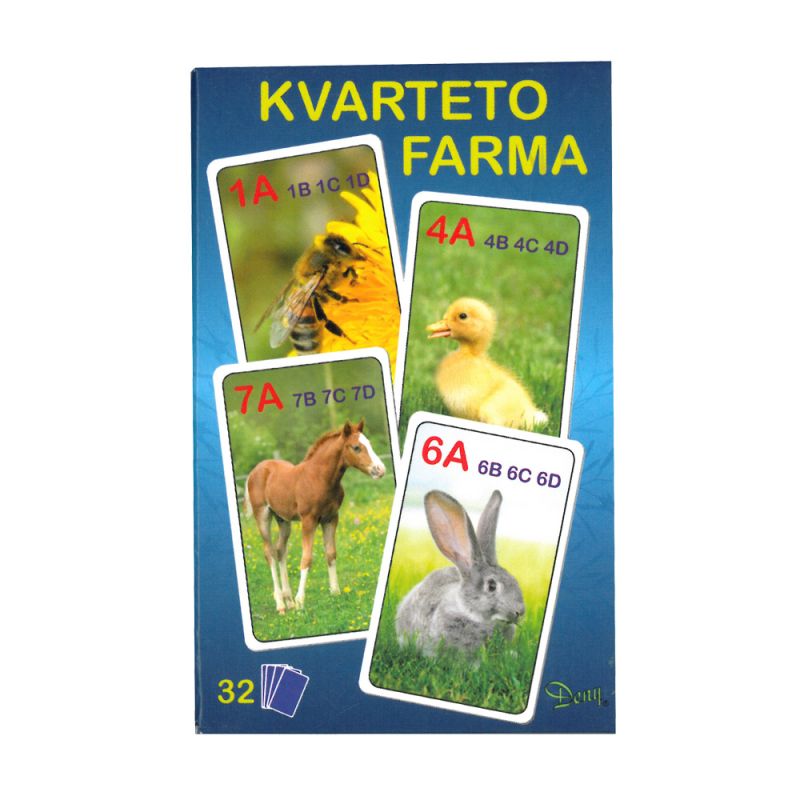 Karty kvarteto Farma RAPPA