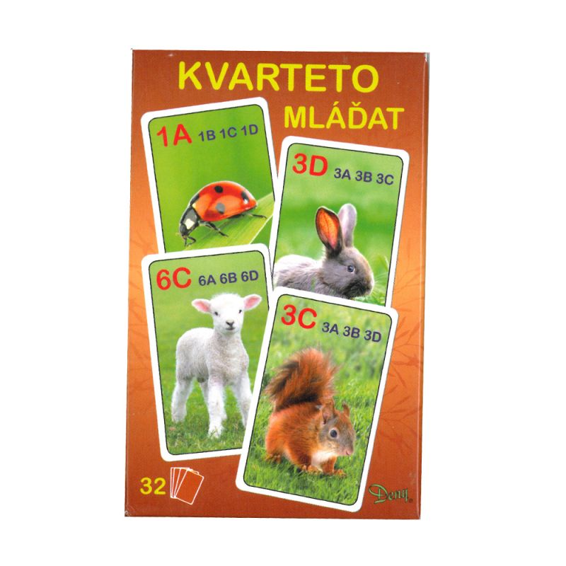 Karty kvarteto Mláďata RAPPA