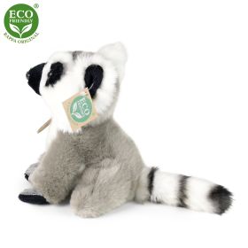 Plyšový lemur sedící 18 cm ECO-FRIENDLY RAPPA