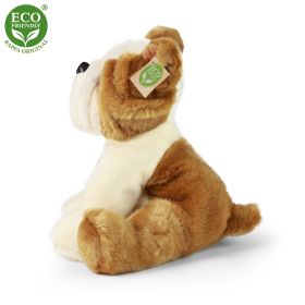 Plyšový pes buldok 26 cm ECO-FRIENDLY RAPPA