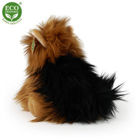 Plyšový pes jorkšír sedící 30 cm ECO-FRIENDLY RAPPA