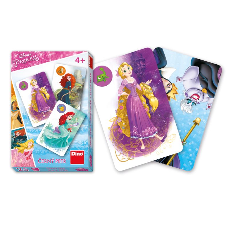Karty Černý Petr - Disney Princezny DINO Toys