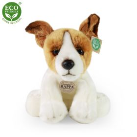 Plyšový pes jack russell teriér sedící 30 cm ECO-FRIENDLY RAPPA