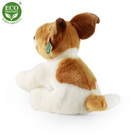 Plyšový pes jack russell teriér sedící 30 cm ECO-FRIENDLY RAPPA