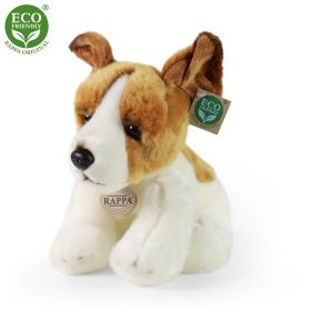 Plyšový pes jack russell teriér sedící 30 cm ECO-FRIENDLY