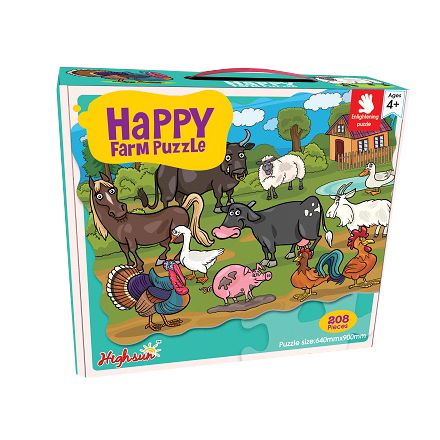 Puzzle farma 208 ks 90x64 cm RAPPA