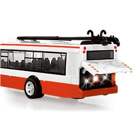 Trolejbus který hlásí zastávky česky 28 cm RAPPA