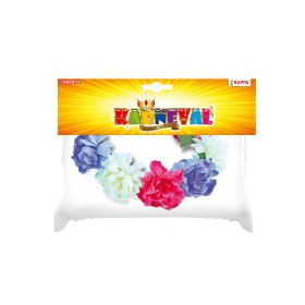 čelenka věnec s květinami barevný RAPPA