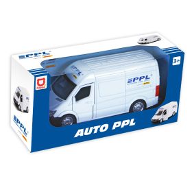 Kovové auto PPL s otevíracími dveřmi 14 cm RAPPA