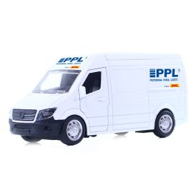 Kovové auto PPL s otevíracími dveřmi 14 cm RAPPA