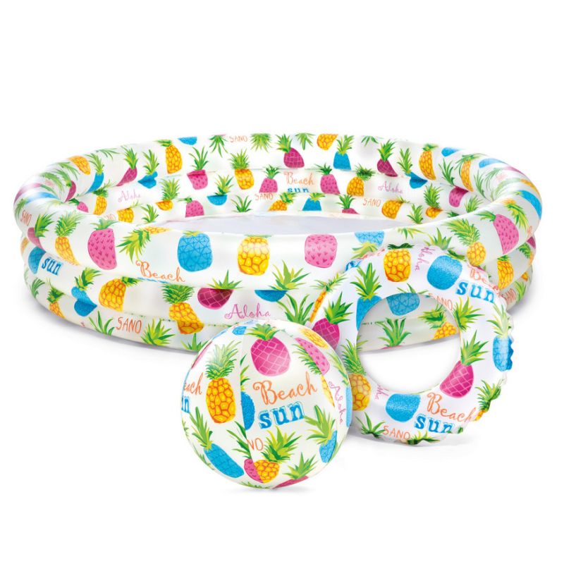 Nafukovací bazénový set Hawaii 132 x 28 cm Intex