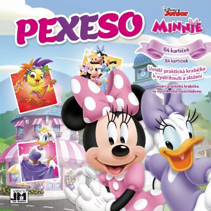 Pexeso v sešitu Minnie Jiri Models