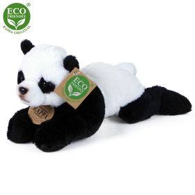 Plyšová panda ležící 18 cm ECO-FRIENDLY