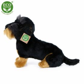 Plyšový drsnosrstý jezevčík sedící 30 cm ECO-FRIENDLY RAPPA