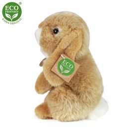 Plyšový králík béžový stojící 18 cm ECO-FRIENDLY RAPPA