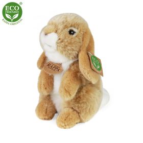 Plyšový králík béžový stojící 18 cm ECO-FRIENDLY