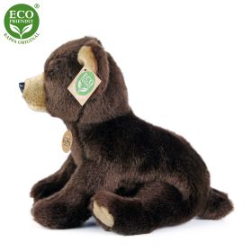 Plyšový medvěd sedící 25 cm ECO-FRIENDLY RAPPA