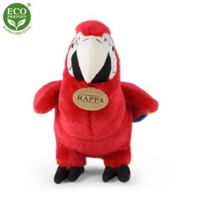 Plyšový papoušek červený Ara Arakanga 24 cm ECO-FRIENDLY RAPPA
